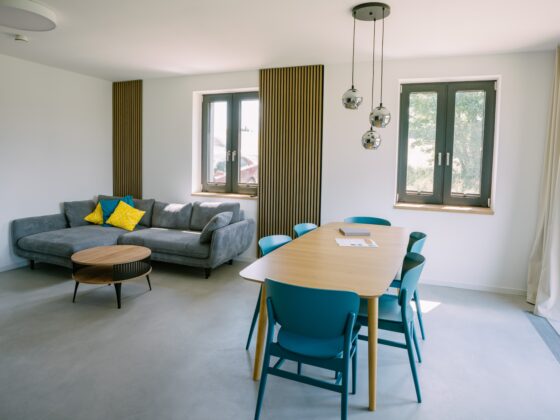 Apartmány EMMA v Jizerkách - apartmán HORIZONT - obývací pokoj