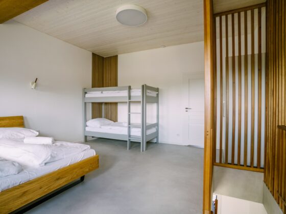 Apartmány EMMA v JIzerkách - apartmán OBZOR - ložnice