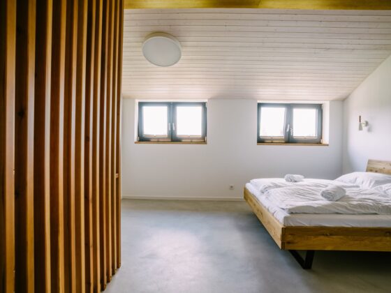 Apartmány EMMA v JIzerkách - apartmán OBZOR - ložnice